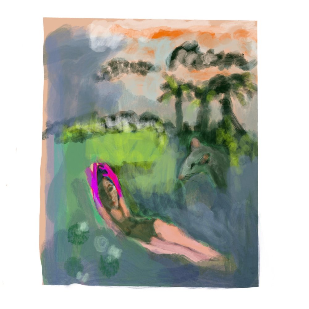 Griet van der Meulen - Forest pool